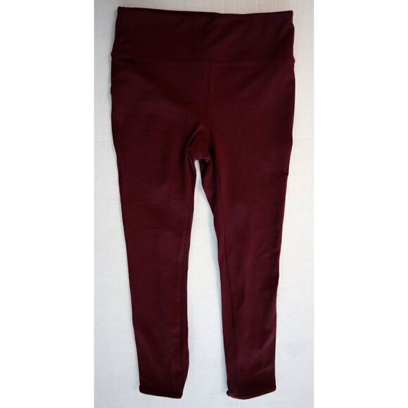 FP Movement OB570723 Women's Sz XS Wine/Burgundy Kali Crop Leggings - Picture 1 of 8
